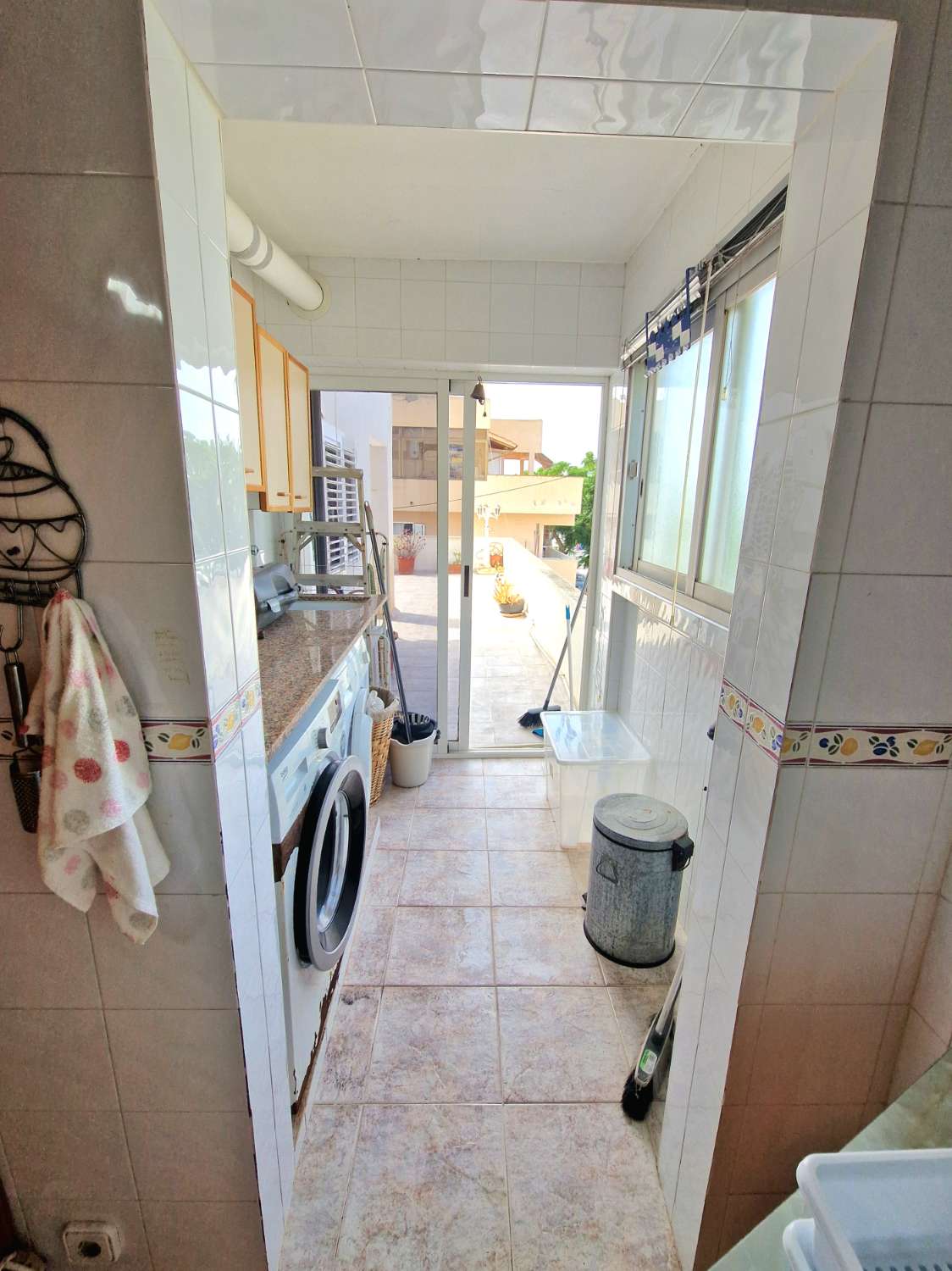 Apartamento luminoso con terraza increíble