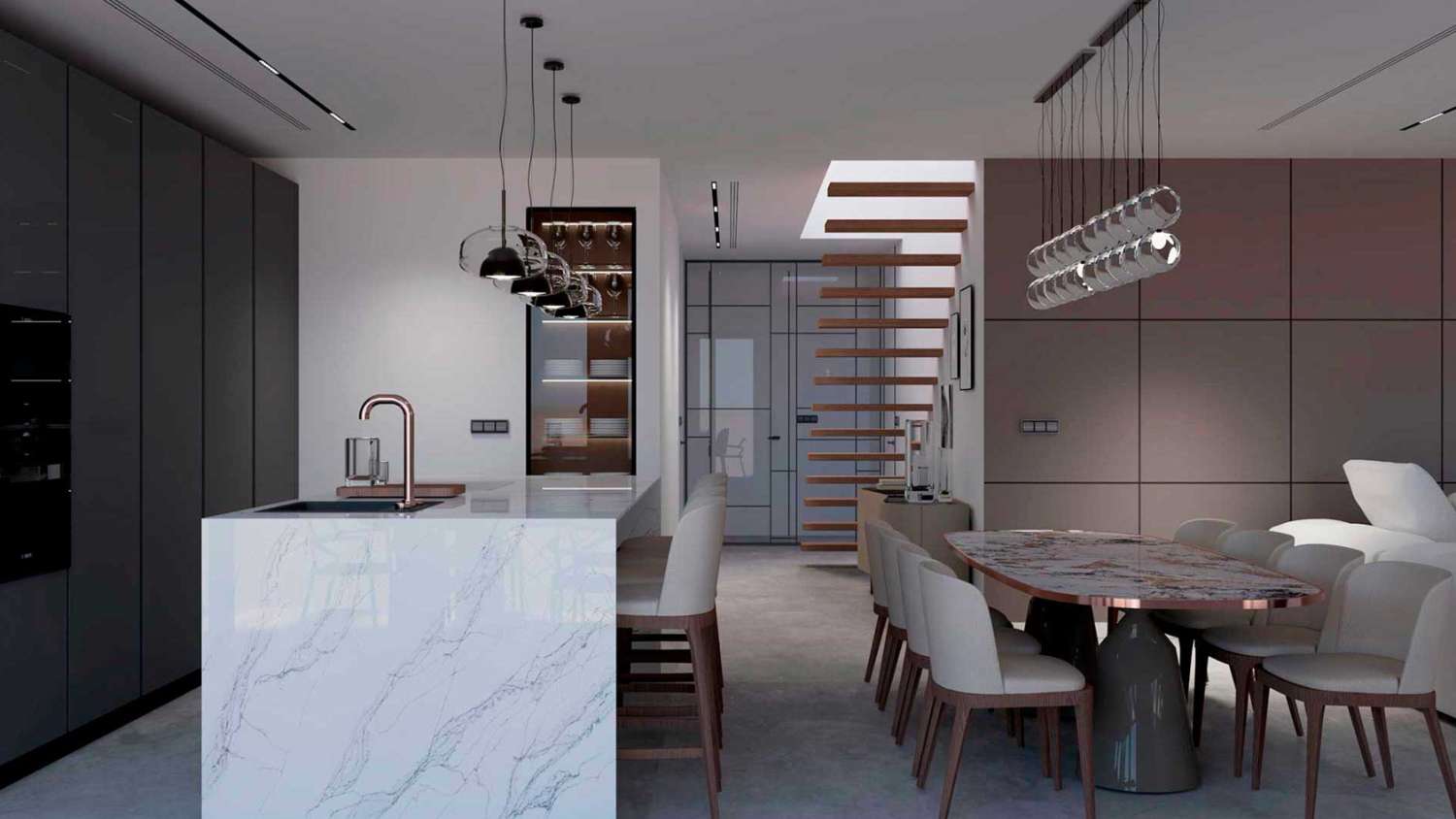 Exclusivos apartamentos con vistas al mar