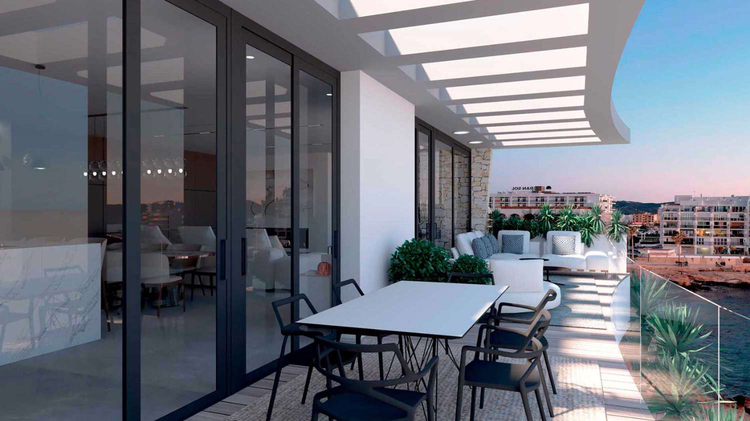 Exclusivos apartamentos con vistas al mar