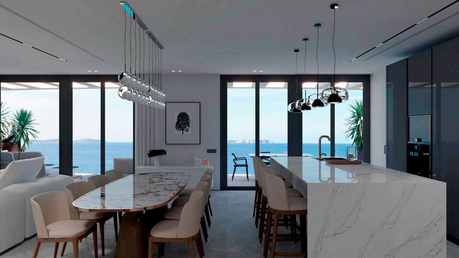Exclusivos apartamentos con vistas al mar