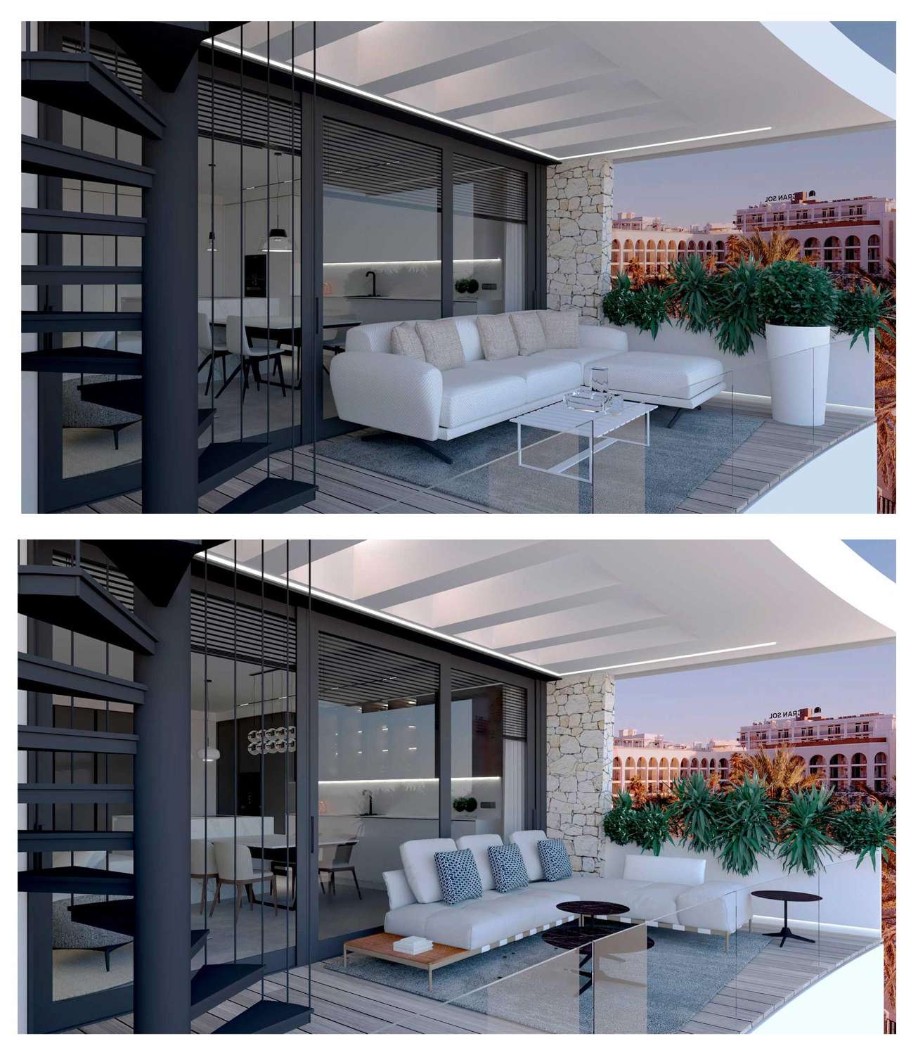 Exclusivos apartamentos con vistas al mar