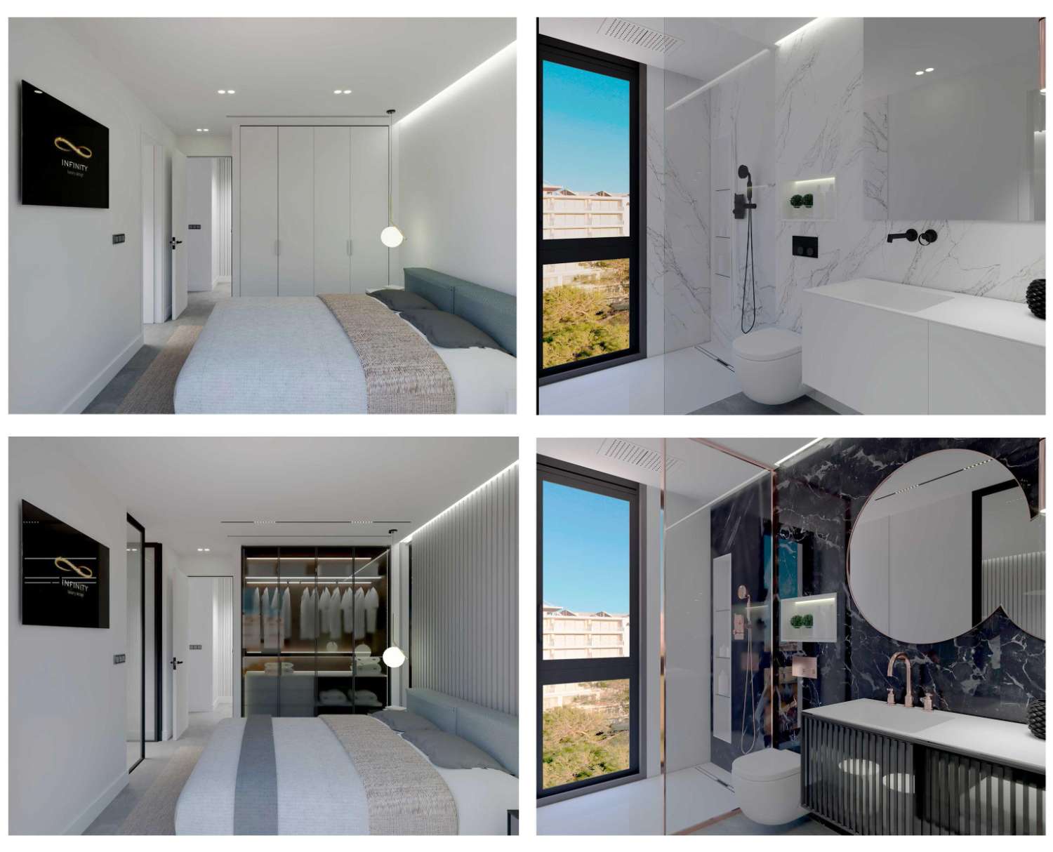 Exclusivos apartamentos con vistas al mar