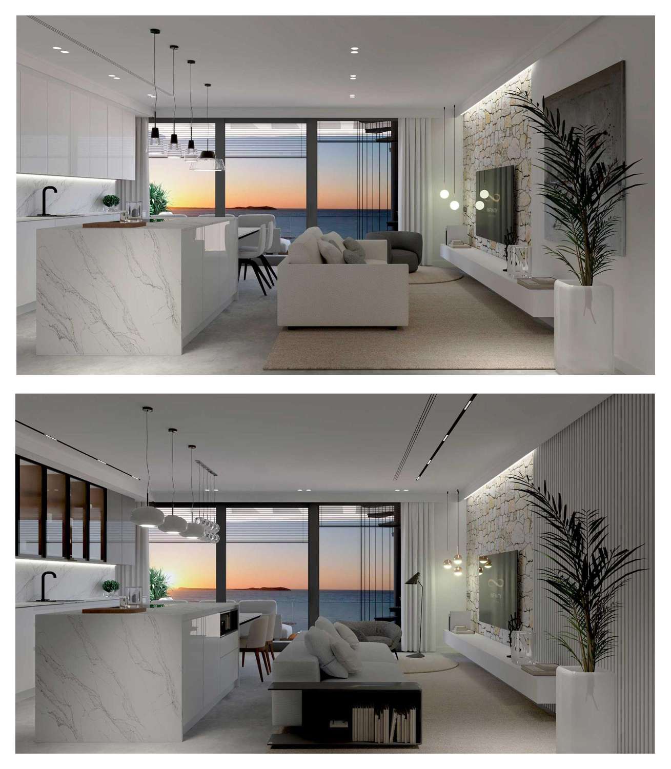Exclusivos apartamentos con vistas al mar