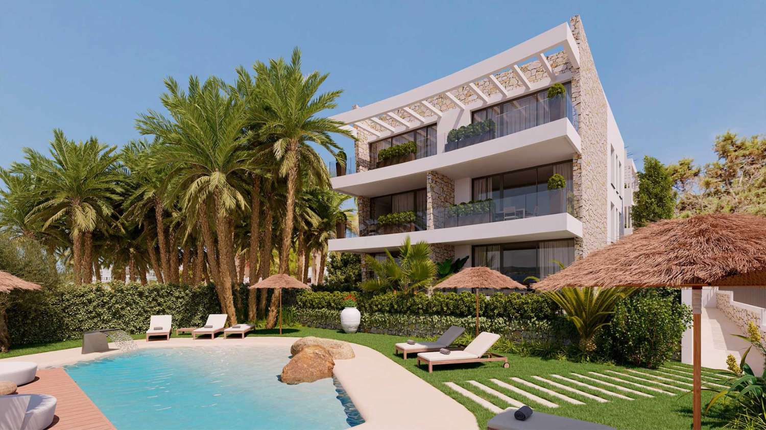 Exclusivos apartamentos con vistas al mar
