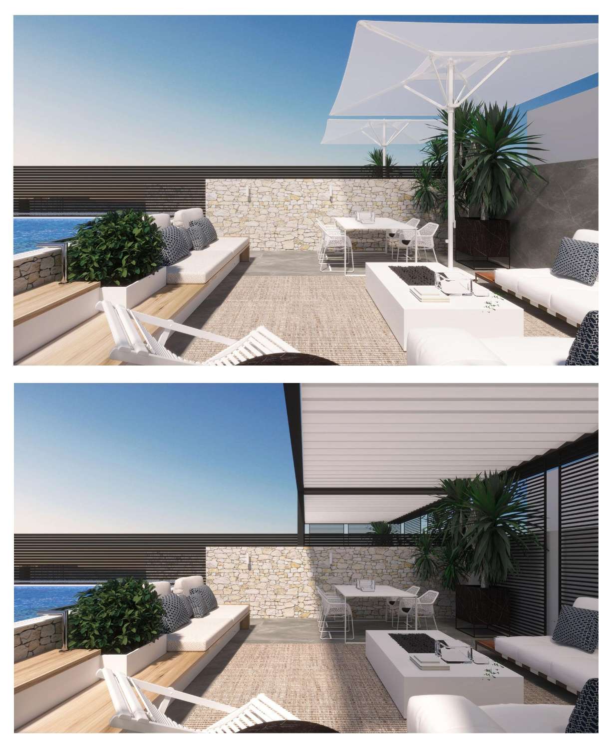 Exclusivos apartamentos con vistas al mar