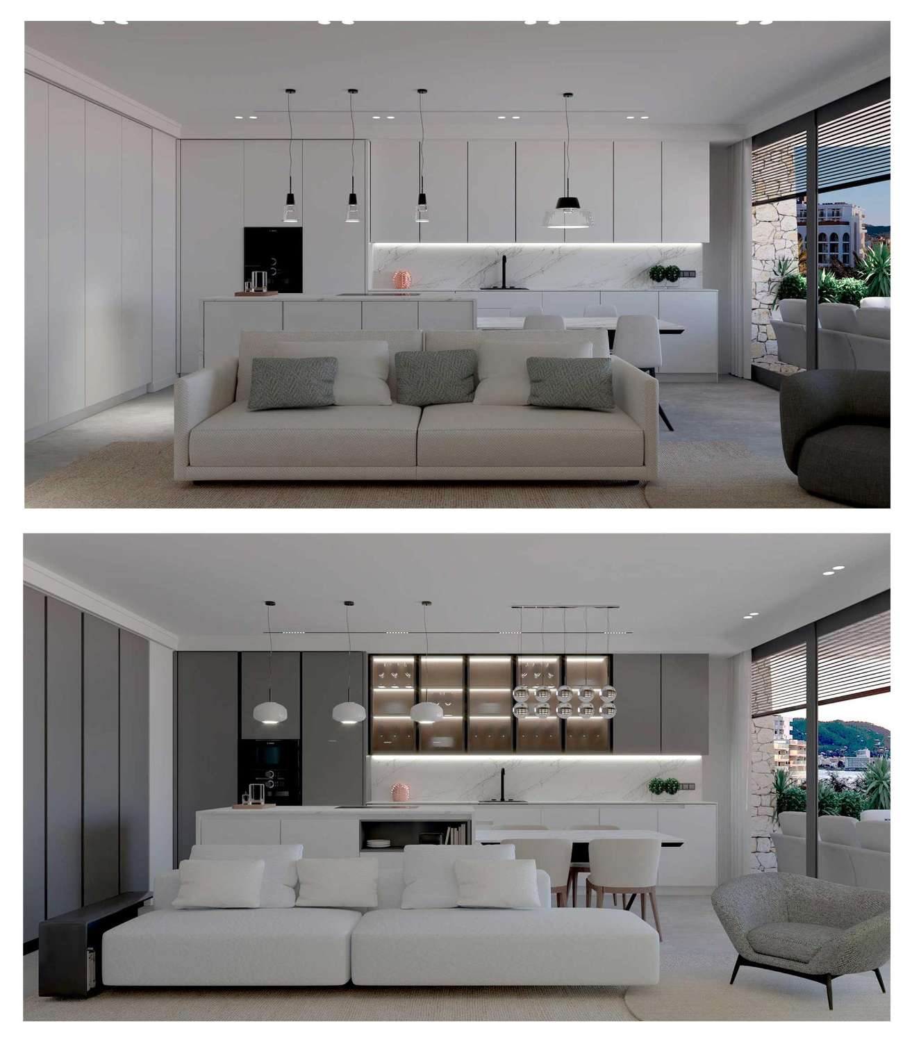 Exclusivos apartamentos con vistas al mar