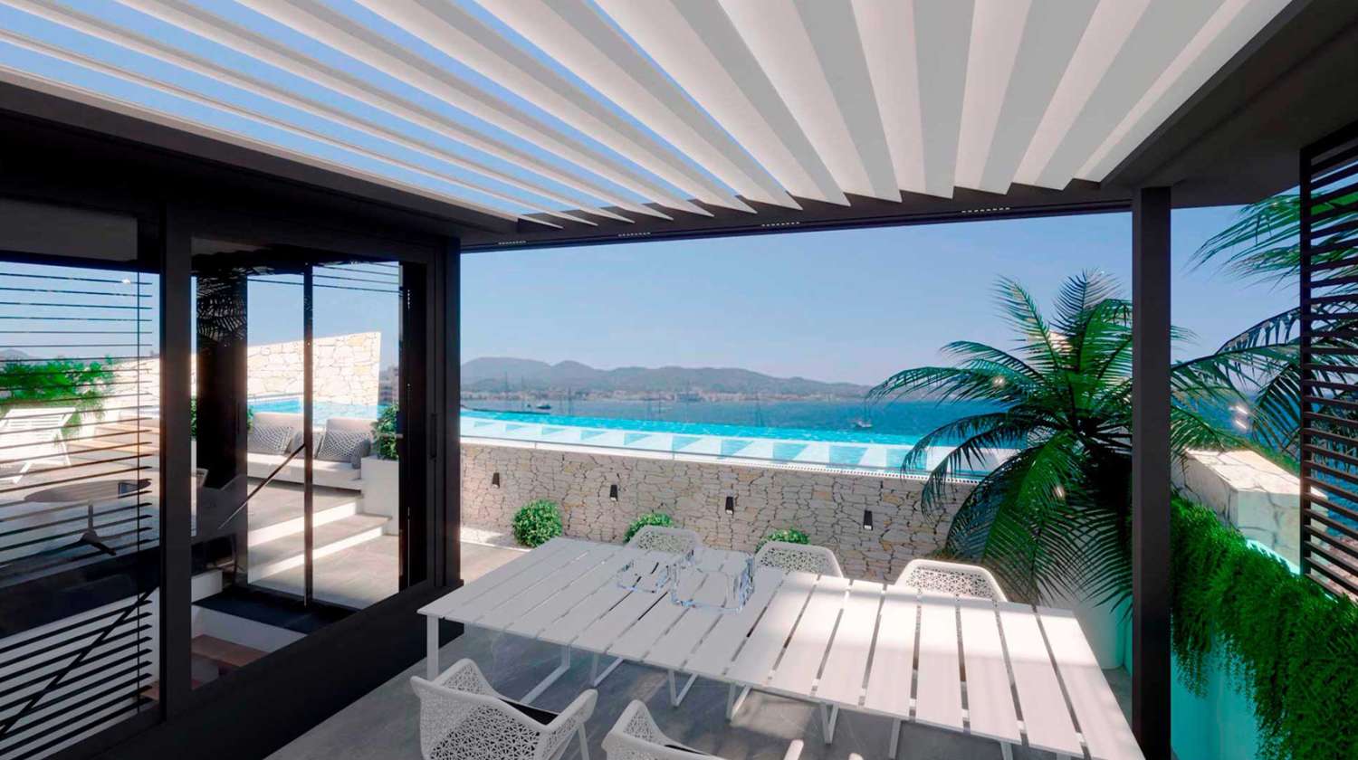 Exclusivos apartamentos con vistas al mar