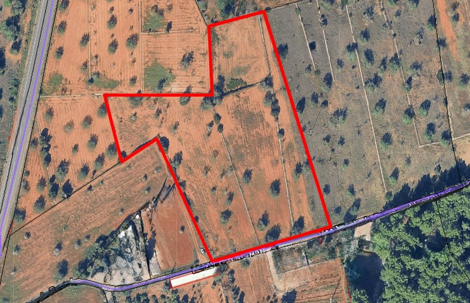 Terreno con licencia en Sant Joan