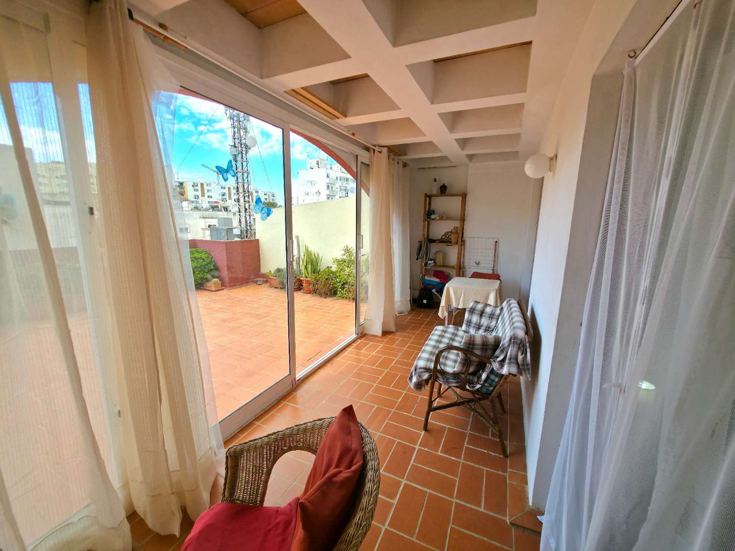Ático con espectacular terraza