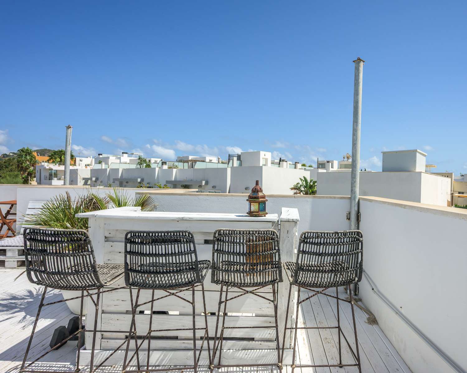 Exclusief duplexappartement met zwembad en dakterras in Illa Plana.