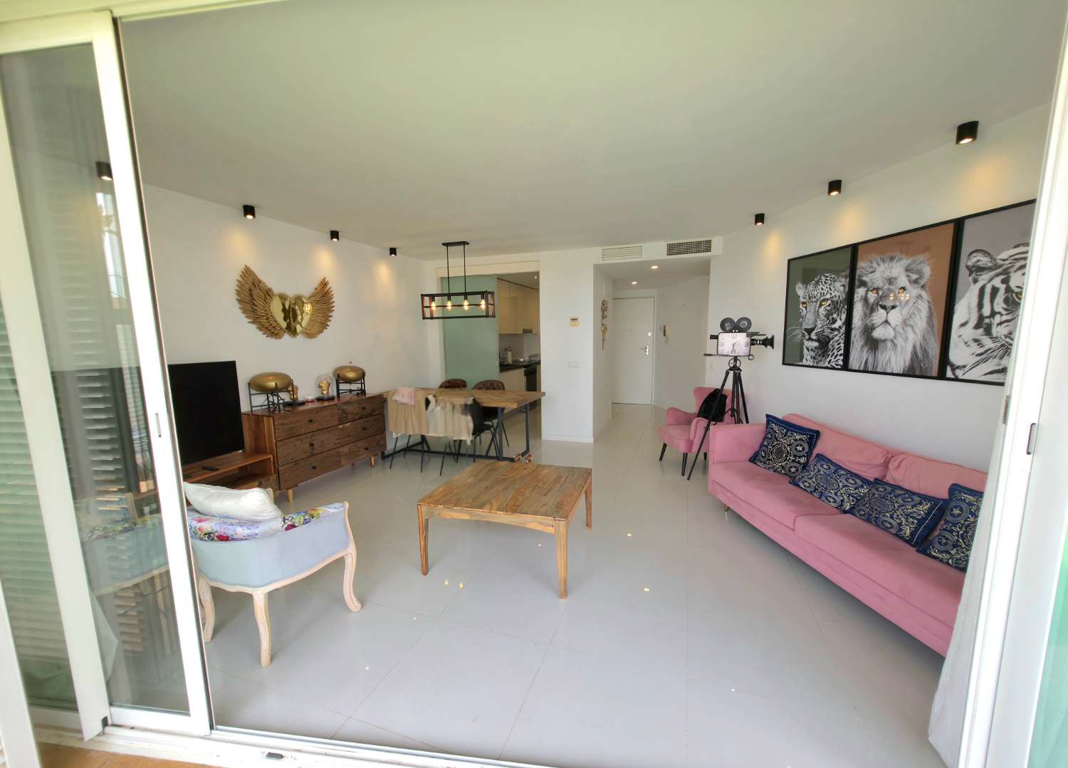 Beachfront rental in Platja d'en Bossa