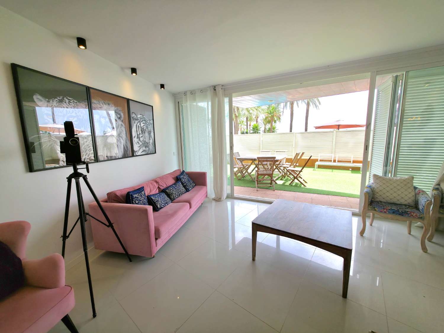 Beachfront rental in Platja d'en Bossa