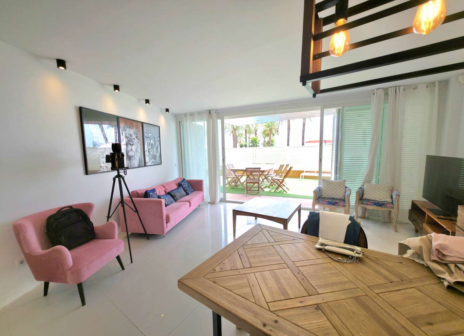 Beachfront rental in Platja d'en Bossa