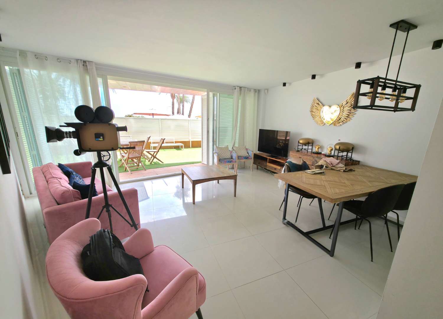 Beachfront rental in Platja d'en Bossa